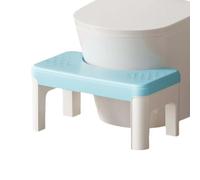 DGDHHSFJDJ Repose-Pieds Portable en Plastique - Marchepied de Toilette pour Salle de Bain et Toilettes pour soulager la Constipation - Siège Multifonction Facile à Nettoyer avec Plateau - Noir