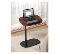 DGDHHSFJDJ Table d'appoint en Forme de C à Hauteur réglable, Plateau Rabattable Multi-Angles, Support pour Ordinateur Portable pivotant à 360°, Table de Chevet pour Salon/Chambre/Baignoire