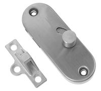 DGEJWMSC Loquet coulissant à 90 degrés for porte de grange, loquet de portail en alliage d'aluminium et acier inoxydable for clôture en bois