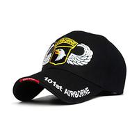 DGFB Casquette De Baseball 101Ème Division Aéroportée des Hommes Casquettes De Baseball De L'Armée Américaine Casquette Snapback Chapeaux Casquette Air Forec Sport Casquette Tactique Papa 5 Pan