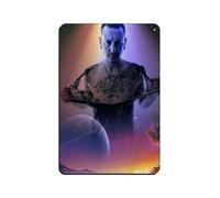 DGFRE Linkin Park Poster rétro en métal avec plaque en métal - Décoration murale - 20 x 30 cm