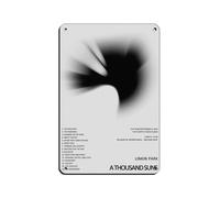 DGFRE Linkin Park Poster rétro en métal avec plaque en métal - Décoration murale - 20 x 30 cm