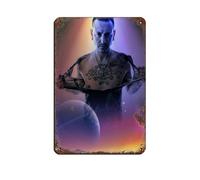 DGFRE Linkin Park Poster rétro en métal avec plaque en métal - Décoration murale - 20 x 30 cm