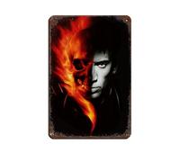 DGFRE Plaque en métal vintage Ghost Rider Movie Classics pour pub, club, café, bar, maison, décoration murale, affiche rétro, 20 x 30 cm