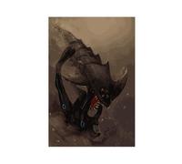 DGFRE Poster Game Subnautica sur toile sans cadre 50 x 75 cm