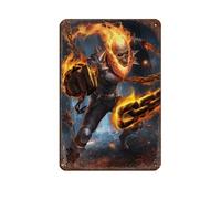 DGFRE Poster rétro Ghost Rider Movie Classics - Décoration murale - 20 x 30 cm