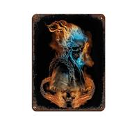 DGFRE Poster rétro Ghost Rider Movie Classics - Décoration murale - 30 x 40 cm