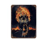 DGFRE Poster rétro Ghost Rider Movie Classics - Décoration murale - 30 x 40 cm
