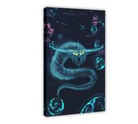DGFRE Toile avec cadre Game Subnautica 30 x 45 cm