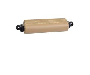 DGGH Poignée Porte Intérieure Poignée Porte Intérieure Voiture en Cuir pour Touareg 2003 2004 2005 2006 2007 2008 2009 2010 Côté Conducteur Gauche Et Droit(Beige)