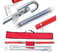 DGH System Barre de remorquage 3T Pratique en 3 Parties avec Fonction d'amortissement et Force de Traction de 3000 kg