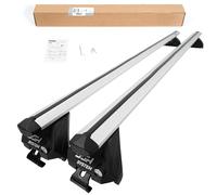 DGH SYSTEM Easy Line Glide 112 cm Barres de Toit Compatible avec Renault Espace (MK VI) SUV 2023- avec Rails fermées, verrouillable, 100 kg