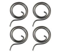 DGHAOP Lot de 4 ressorts hélicoïdaux plats en spirale 20 mm ID 29 mm OD Turn Ressort de rechange pour poignées de porte à ressort torsadé