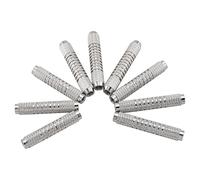 DGHAOP Lot de 9 fûts de fléchettes de 10 g, 12 g, 14 g, Argent