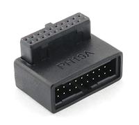 DGHAOP PH19A Adaptateur d'extension USB 3.0 19p/20p mâle vers femelle pour ordinateur de bureau