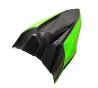 DGHBNP Carénage de siège de Passager arrière Convient pour Kawasaki Ninja650 Z650 Ninja 650 2017 - 2023, Accessoires de Moto Capot De Selle Passager Arrière(Carbon Fiber Green)