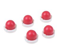 DGHBNP Convient pour B-Riggs/Stratton 694394 494408 5 pièces carburateurs Rouges Pompe à Ampoule d'amorçage d'huile Tasse Carburateur kit