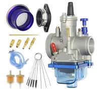 DGHBNP Convient pour K-eihin avec Accessoires universels de Motocross Power Jet Carburateur de Moto PWK 28 30 32 34 mm Carburateur kit(PWK-34MM)
