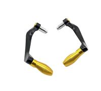 DGHBNP Convient pour Yamaha R3 R25 Yzf R1 Yzf R6 CNC Pièces en aluminium Leviers de protection Frein Embrayage Guidon Protecteur(Gold)