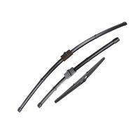DGHBNP Gicleur Lave Glace Brosses de Pare-Brise Convient pour Ford Focus 2 Hatchback 2005-2011 (26" + 17" + 14")