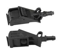 DGHBNP Gicleur Lave Glace Convient pour VW Bora Jetta Golf 5 4 MK4 Beetle Passat Polo 2 pièces Buse de Lave-Glace Avant pour Pare-Brise de Voiture 6RD955985