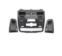 DGHBNP Grille D'aération Panneau de Couverture de Sortie d'air Central, Grille de Ventilation pour Voiture, Convient pour Mercedes Benz Vito Viano W636 W639 2004 - 2015(Model B 3PCS Set)
