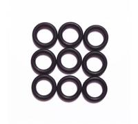 DGHBNP Injecteurs Carburant Convient pour Mazda Convient pour Toyota (AY-O2050), 100 Joints Toriques en Caoutchouc pour Injecteur De Carburant 7,8 X 2,1 X 12 Mm Fuel Injector Assembly(Black)