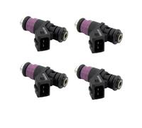 DGHBNP Injecteurs Carburant Convient pour Renault Megane 1.6 16v 31 buse de Remplacement Injection Essence H132259 4 pièces 8200132259 injecteur de Carburant Fuel Injector Assembly