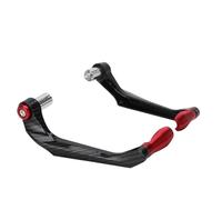 DGHBNP Leviers d'embrayage Frein Moto Convient pour Yamaha R3, R25, YZF R1, YZF R6 Leviers de frein et d'embrayage en aluminium ABS Moto De Levier Paire d'embrayage(Carbon fiber red)