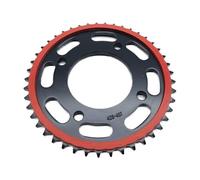 DGHBNP Moto Pignon Avant Chaîne de Jeu de chaîne de Joint d'huile d'engrenage de pignon de Moto adaptée pour CB190R CBF190 CB190X 14T-45T Pignons(Sprocket 428-45T)