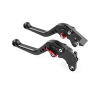 DGHBNP Poignées de Commande Avant de Moto, Levier de Frein et d'embrayage Court Convient pour Yamaha XSR125 MT125 YZF R125(2)