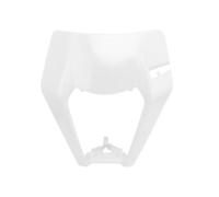 DGHBNP Support Phare Convient pour KT&M SX 2017-2019,Accessoires d'éclairage Tout-Terrain, Protection de Masque de Phare de Moto Support de Barre Lumineuse(White)