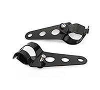 DGHBNP Support Phare Support de Phare de Moto, Pince de Support de Phare réglable, Support de Fourche de Moteur 27-36 mm 38-45 mm Support de Barre Lumineuse(38-45MM)