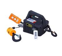 DGHBNP Treuils électriques Grue télécommandée de 500kg, palan électrique à câble métallique, Petite Grue d'intérieur Domestique Palan Électrique(3 in 1,500 Kg 7.6m)