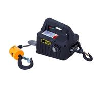 DGHBNP Treuils électriques Grue télécommandée de 500kg, palan électrique à câble métallique, Petite Grue d'intérieur Domestique Palan Électrique(Manual,500 Kg 7.6m)