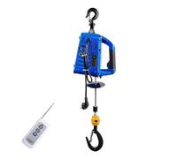 DGHBNP Treuils électriques Palan électrique télécommandé, treuil électrique Portable, Grue de Traction, Charge de 500KG, 100KG Palan Électrique(100KG 25M)