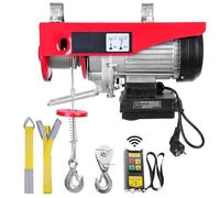 DGHBNP Treuils électriques Treuil électrique de Grue Levage câble 400-1000kg avec Le Poussoir à télécommande Filaire pour la Voiture Bateau Palan Électrique(Wireless 1320lbs)