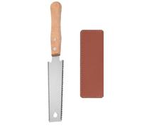 DGHEGDUI 1 Petite Scie À Main, 1 Housse De Protection pour Fourreau À Main Résistant Aux Blessures, Outils De Coupe De Précision pour Le Travail du Bois, Housse De Rangement pour Scie.