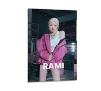 DGHFOP BABYMONSTER Poster Rami sur toile pour albums de musique et films, peinture décorative pour salon, chambre à coucher, 20 x 30 cm, style cadre