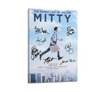 DGHFOP Impression sur toile « The Secret Life of Walter Mitty» pour albums de musique et films, décoration pour salon, chambre à coucher, 60 x 90 cm, style cadre
