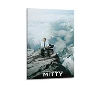 DGHFOP Impression sur toile « The Secret Life of Walter Mitty» pour albums de musique et films, décoration pour salon, chambre à coucher, 60 x 90 cm, style cadre