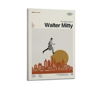 DGHFOP Impression sur toile « The Secret Life of Walter Mitty» pour albums de musique et films, décoration pour salon, chambre à coucher, 20 x 30 cm, style cadre