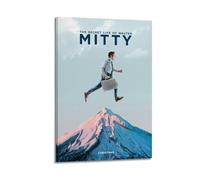 DGHFOP Impression sur toile « The Secret Life of Walter Mitty» pour albums de musique et films - Peinture décorative pour salon, chambre à coucher - 30 x 45 cm - Style cadre