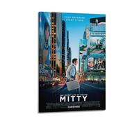 DGHFOP Impression sur toile « The Secret Life of Walter Mitty» pour albums de musique et films - Peinture décorative pour salon, chambre à coucher - 40 x 60 cm - Style cadre