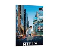 DGHFOP Impression sur toile « The Secret Life of Walter Mitty» pour albums de musique et films - Peinture décorative pour salon, chambre à coucher - 30 x 45 cm - Style cadre
