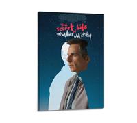 DGHFOP Impression sur toile « The Secret Life of Walter Mitty» pour albums de musique et films - Peinture décorative pour salon, chambre à coucher - 40 x 60 cm - Style cadre