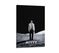DGHFOP Impression sur toile « The Secret Life of Walter Mitty» pour albums de musique et films - Peinture décorative pour salon, chambre à coucher - 40 x 60 cm - Style cadre