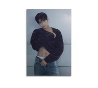 DGHFOP Poster Cha EunWoo sur toile pour albums de musique et films, peinture décorative pour salon, chambre à coucher, 60 x 90 cm, style sans cadre
