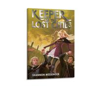DGHFOP Poster sur toile Keeper of The Lost Cities, albums de musique et films, peinture décorative pour salon, chambre à coucher, 60 x 90 cm, style cadre