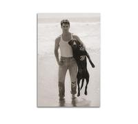 DGHFOP Poster Tom Cruise sur toile pour albums de musique et films, peinture décorative pour salon, chambre à coucher, 20 x 30 cm, style sans cadre